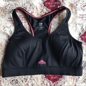 H&M Black Sports Bra Small